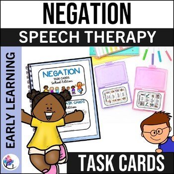 NEGATION Task Cards - Emotions Behaviors Routines Road Safety Community