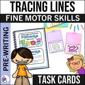 PATHWAYS - Early Learning Task Cards - Early Literacy Fine Motor SPED