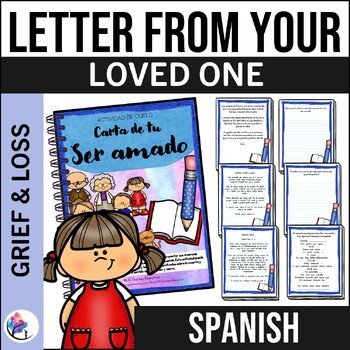 Letter from Your Loved One - Grief and Loss Activity for Death - SPANISH VERSION