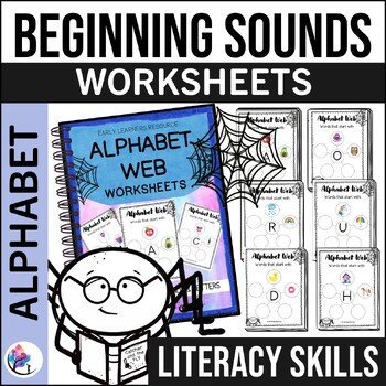 Alphabet Letter Recognition and Beginning Sound Worksheets