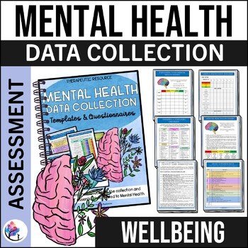 Mental Health Awareness Mood Data Collection Forms Templates & Questionnaires