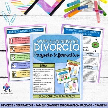 DIVORCE / SEPARATION - Family Changes Information Package - SPANISH - Image 2