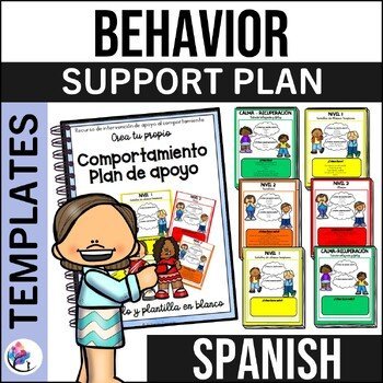 SPANISH - Create  Behavior Support Plan - Emotional Levels & Physiological Signs
