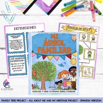 Family Tree Project - All About me and my Heritage Project - SPANISH VERSION - Image 2
