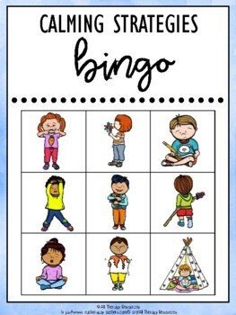 Calming and Coping Strategies Bingo Activity - Counselor resource - Image 3