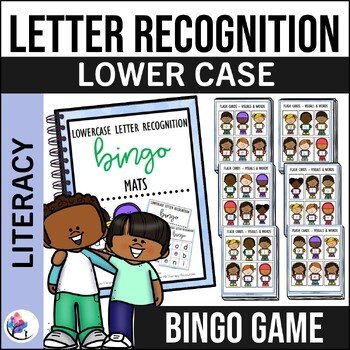 Alphabet Bingo - Lowercase Letters Game - Literacy Phonics Reading Strategies