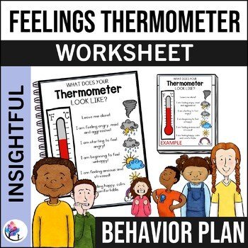 Feelings Tool - What does your Thermometer Look Like? Printable