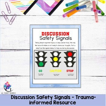 Counseling Tools - Discussion Safety Signals - Trauma-informed Resource - Image 3