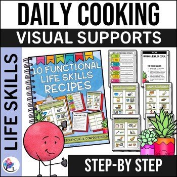 ADLs SEQUENCING Cooking Cognitive Activity Adult Speech Therapy Medical SLP