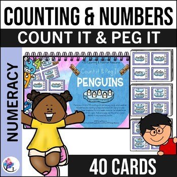 Winter Math Activities for Preschool - Addition Counting End of Year Activities
