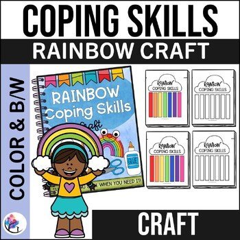 Rainbow Coping Calming Skills | FREEBIE | Social Emotional Learning Activities