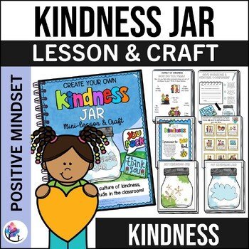 EMPATHY LESSON - KINDNESS JAR - Counseling Activities and Craft - Mental Health