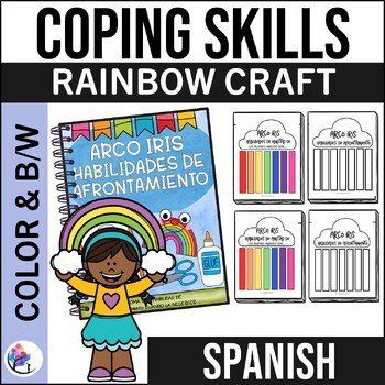 Rainbow Coping Calming Skills - FREEBIE  - SEL - SPANISH VERSION