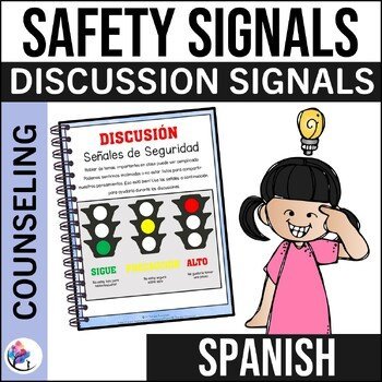 SPANISH Counseling Tools - Discussion Safety Signals - Trauma-informed Resource