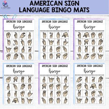 American Sign Language Bingo Game | ASL | Languages - Image 3