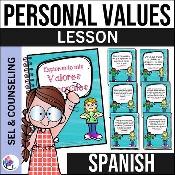 Exploring Personal Values Test Activity Worksheets - SPANISH VERSION