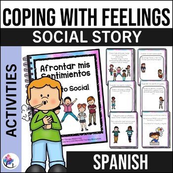 My Coping with Feelings Book - Social Narrative & Activities - SPANISH VERSION