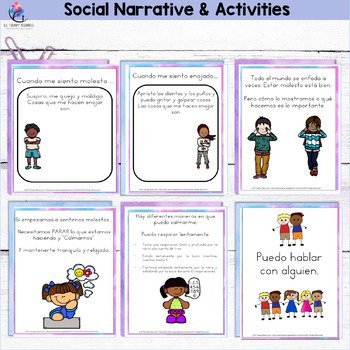 My Coping with Feelings Book - Social Narrative & Activities - SPANISH VERSION - Image 4