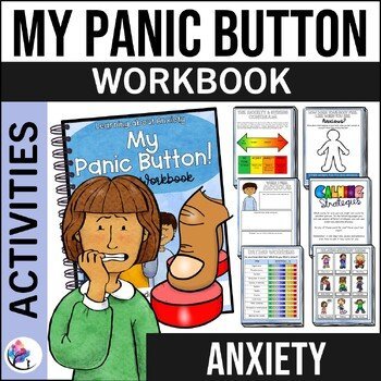 ANXIETY WORKBOOK Coping Strategies for Students | Panic Button CBT Counseling