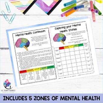FREEBIE | What is Mental Health? | Section 1 of 6 | Counseling Curriculum - Image 3