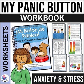 ANXIETY & WORRIES Anxiety Curriculum Workbook Counseling Lesson SPANISH VERSION