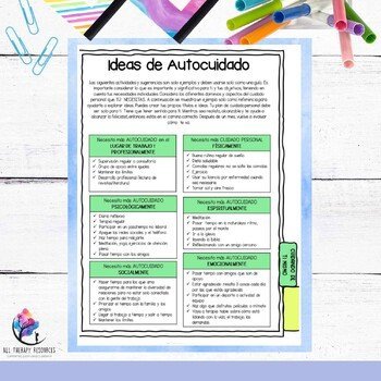 MENTAL HEALTH ACTIVITIES & AWARENESS Portfolio - Suicide Prevention - SPANISH - Image 4