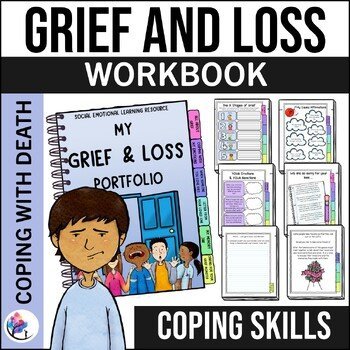 Grief and Loss Portfolio Project - Coping with Death Activities Lessons Crafts