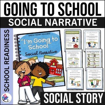 I'm Going to School | Separation Anxiety Social Narrative | Daily Routine