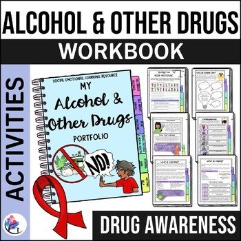 ALCOHOL & DRUGS PORTFOLIO | Mental Health Awareness - Red Ribbon Week Activities