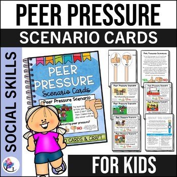 PEER PRESSURE Scenario Cards I School Counseling I Red Ribbon Week Activities