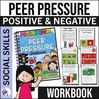 PEER PRESSURE Lesson Workbook I Red Ribbon Week I Social Skills Friendship