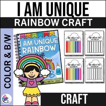 MY UNIQUE RAINBOW CRAFT | SEL I Back to School I Diversity - FREEBIE