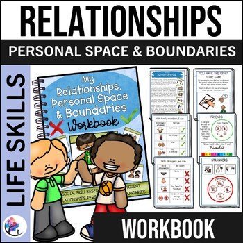 PERSONAL SPACE, RELATIONSHIPS & BOUNDARIES - Personal Space Activities Worksheet