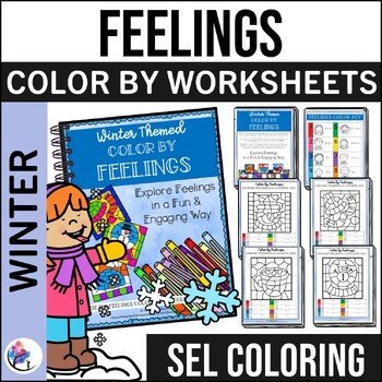 WINTER Color by Number with Feelings