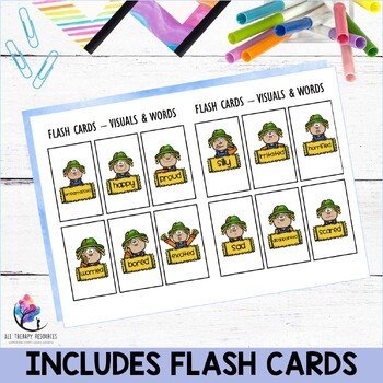 FALL COUNSELING ACTIVITIES - Feelings Bingo Social Emotional Learning Activities - Image 4