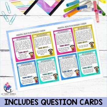COPING STRATEGIES VISUALS & MENTAL HEALTH ACTIVITIES for Kids Worksheets - Image 4