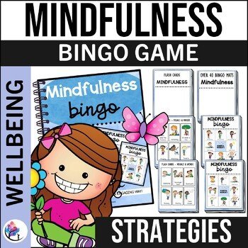 MINDFULNESS ACTIVITIES AND GAME - Bingo Game - Social Emotional Learning SEL