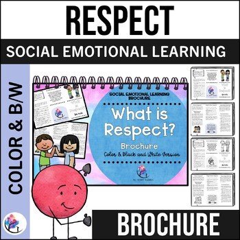 WHAT IS RESPECT Counseling Brochure for Kids - SEL School Counselor Resource