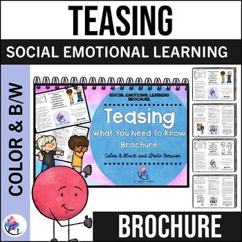 TEASING Counseling Brochure for Kids - SEL School Counselor Resource