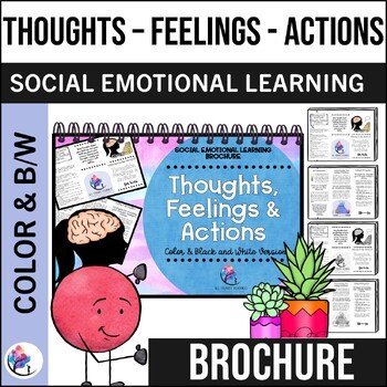 CBT BROCHURE - THOUGHTS, FEELINGS & ACTIONS - School Counseling Brochure