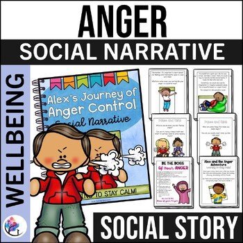 ANGER MANAGEMENT WORKSHEETS Stress Management Social Story Counseling Resource