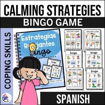 CALMING STRATEGIES - Bingo Game - SEL - SPANISH VERSION