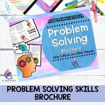 PROBLEM SOLVING SKILLS BROCHURE - Executive Functioning Skills for Success - Image 2
