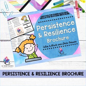 PERSISTENCE & RESILIENCE Brochure I SEL, Trauma-Informed & Executive Functioning - Image 2