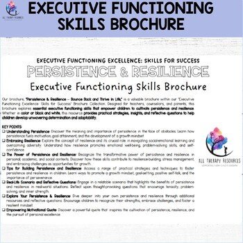 PERSISTENCE & RESILIENCE Brochure I SEL, Trauma-Informed & Executive Functioning - Image 3