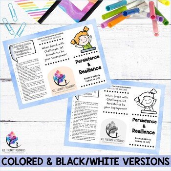 PERSISTENCE & RESILIENCE Brochure I SEL, Trauma-Informed & Executive Functioning - Image 4