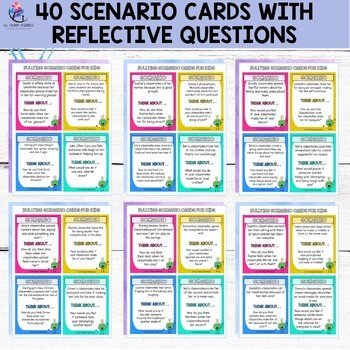ANTI BULLYING ACTIVITY Lesson & Scenario Cards for Kids I Counseling Lesson - Image 3