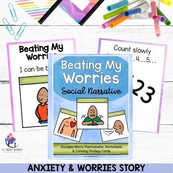 ANXIETY SOCIAL STORY - Anxiety Worksheets Coping Skills Anxiety Activities Worry - Image 4